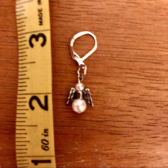 Angel Lever-back Earrings— Designed and Handcrafted By Me 🥰 - Picture 10 of 11